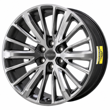 Jeep Grand Wagoneer Wheel Rim Polished Grey 9281 Stock Factory OEM Replacement