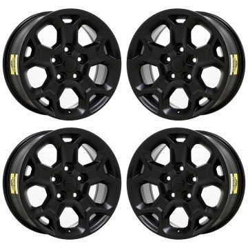 Jeep Wrangler Exchange Wheels Set of 4-Exchange Rims Set of 4 Satin Black 9282
