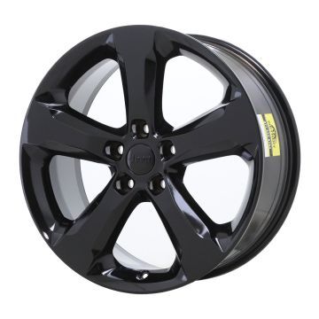 Jeep Grand Cherokee Wheel Rim Gloss Black 9287 Stock Factory OEM Replacement