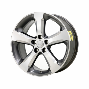 Jeep Grand Cherokee Wheel Rim Machined Grey 9287 Stock Factory OEM Replacement