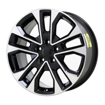 Jeep Grand Cherokee Wheel Rim Machined Black 9289 Stock Factory OEM Replacement