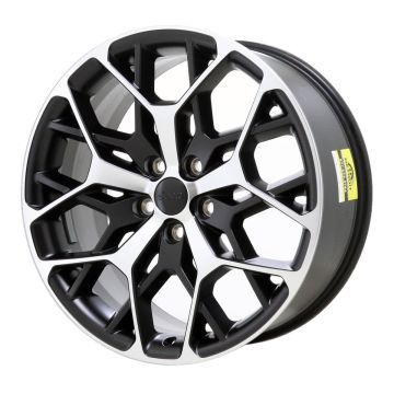 Jeep Grand Cherokee Wheel Rim Machined Black 9291 Stock Factory OEM Replacement