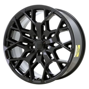 Jeep Grand Cherokee Wheel Rim Gloss Black 9291 Stock Factory OEM Replacement