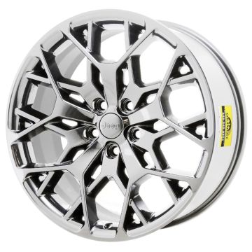 Jeep Grand Cherokee Wheel Rim PVD Bright Chrome 9291 Stock Factory OEM Replacement
