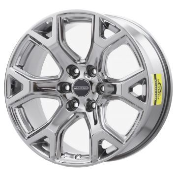 Jeep Wagoneer Wheel Rim PVD Bright Chrome 9296 Stock Factory OEM Replacement