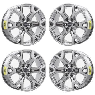 Jeep Wagoneer Wheel Rim PVD Bright Chrome 9296 Stock Factory OEM Replacement