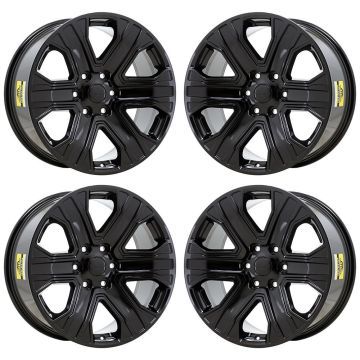 Jeep Grand Wagoneer Exchange Wheels Set of 4-Exchange Rims Set of 4 Gloss Black 9297