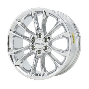 Jeep Grand Wagoneer Wheel Rim PVD Bright Chrome 9298 Stock Factory OEM Replacement