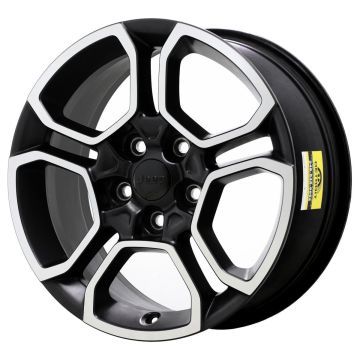 Jeep Grand Cherokee Wheel Rim Machined Black 9309 Stock Factory OEM Replacement