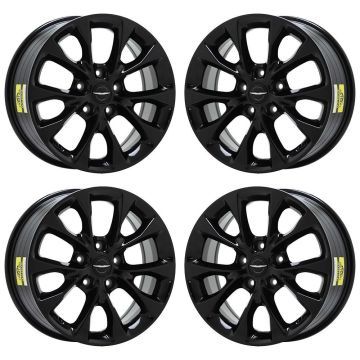 Chrysler Pacifica Exchange Wheels Set of 4-Exchange Rims Set of 4 Gloss Black ALY95052
