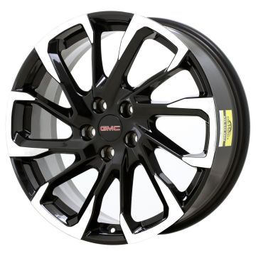 GMC Terrain Wheel Rim Machined Black 95204 Stock Factory OEM Replacement