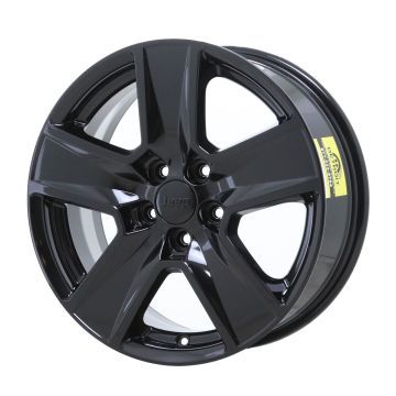 Jeep Compass Wheel Rim Gloss Black 9272 Stock Factory OEM Replacement