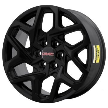 GMC Sierra 1500 Wheel Rim Satin Black ALY95369 Stock Factory OEM Replacement
