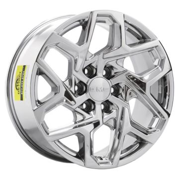 GMC Sierra 1500 Wheel Rim Bright PVD Chrome ALY95369 Stock Factory OEM Replacement
