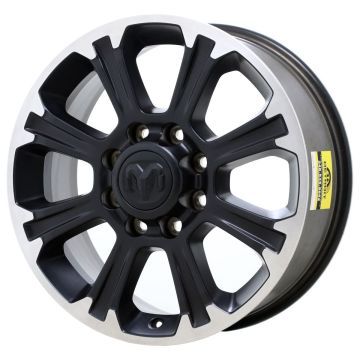 Dodge Ram 2500 Wheel Rim Machined Black ALY95578 Stock Factory OEM Replacement