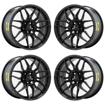 Chevrolet Corvette Wheel Rim PVD Black Chrome ALY95580 (F) Stock Factory OEM Replacement