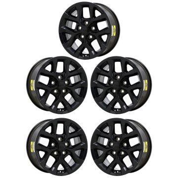 Jeep Wrangler Exchange Wheels Set of 4-Exchange Rims Set of 4 Gloss Black ALY95732