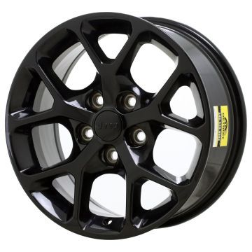 Jeep Gladiator Wheel Rim Gloss Black ALY95733 Stock Factory OEM Replacement