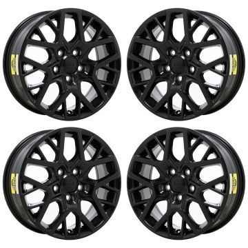 Jeep Wrangler Exchange Wheels Set of 4-Exchange Rims Set of 4 Gloss Black ALY95735