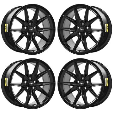 Ford Mustang Exchange Wheels Set of 4-Exchange Rims Set of 4 Gloss Black ALY95839 (F)