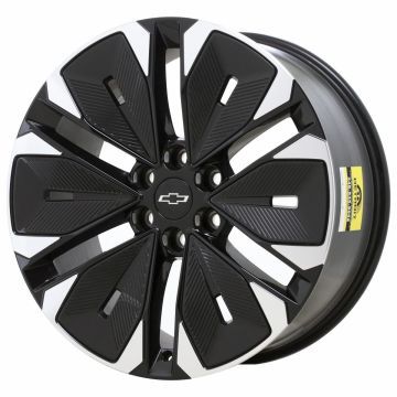 Chevrolet Blazer EV Wheel Rim Machined Black ALY95852 Stock Factory OEM Replacement