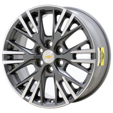Chevrolet Traverse Wheel Rim Machined Grey 95940 Stock Factory OEM Replacement