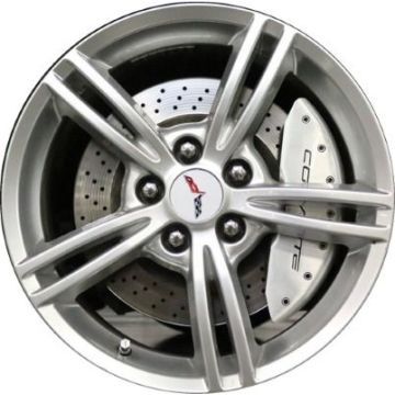 Chevrolet Corvette Wheel Rim Silver 5359 (F) Stock Factory OEM Replacement