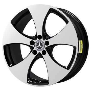 Mercedes-Benz GLC300 Wheel Rim Machined Black ALY96109 Stock Factory OEM Replacement