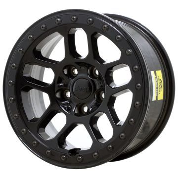 Jeep Wrangler Wheel Rim Gloss Black ALY96329 Stock Factory OEM Replacement