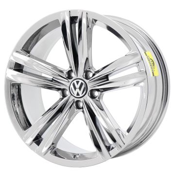 Volkswagen Tiguan Wheel Rim PVD Black Chrome ALYWB022 Stock Factory OEM Replacement