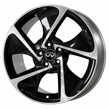 Infiniti Qx30 Wheel Rim Machined Black ALY96597 Stock Factory OEM Replacement