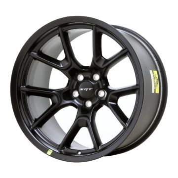 Dodge Challenger Wheel Rim Satin Black ALY96742 Stock Factory OEM Replacement