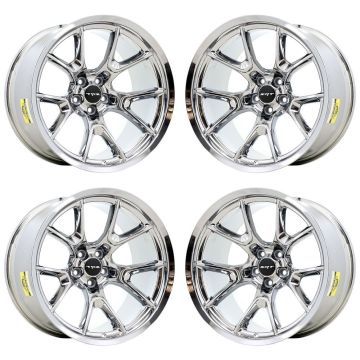 Dodge Challenger Wheel Rim PVD Bright Chrome ALY96742 Stock Factory OEM Replacement
