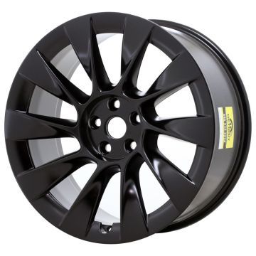Tesla Model Y Wheel Rim Satin Black 96965 Stock Factory OEM Replacement