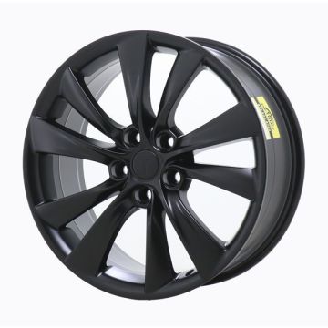 Tesla Model S Wheel Rim Satin Black 97107 Stock Factory OEM Replacement