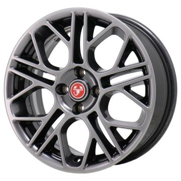 Fiat 500 Wheel Rim Hyper Grey ALY97549 Stock Factory OEM Replacement