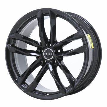 Audi A5 Wheel Rim Gloss Black ALY97670 Stock Factory OEM Replacement