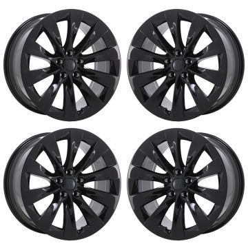Tesla Model S Exchange Wheels Set of 4-Exchange Rims Set of 4 Satin Black 97755