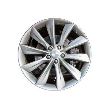 Tesla Model X Wheel Rim Silver ALY97771 (F) Stock Factory OEM Replacement
