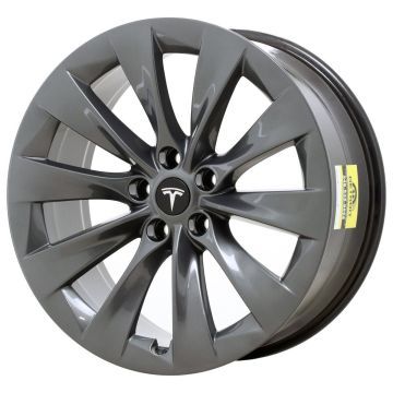 Tesla Model X Wheel Rim Grey ALY97801 (R) Stock Factory OEM Replacement