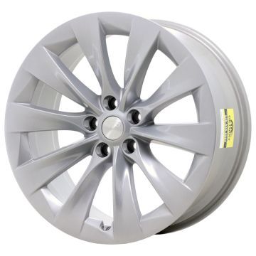 Tesla Model X Wheel Rim Silver ALY97801 (R) Stock Factory OEM Replacement
