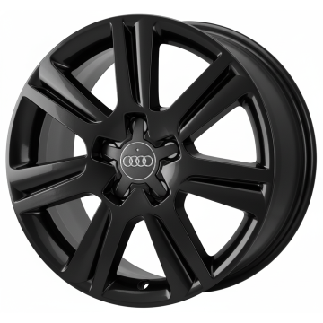 Audi A4 Wheel Rim Gloss Black ALY98696 Stock Factory OEM Replacement