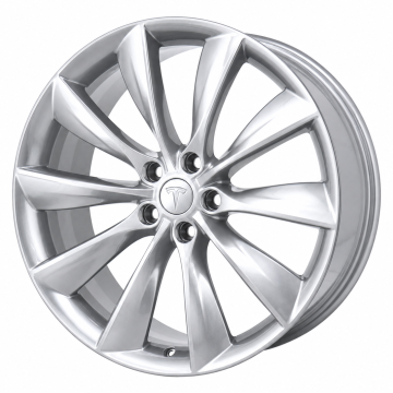 Tesla Model S Wheel Rim Silver ALY98727 (F) Stock Factory OEM Replacement