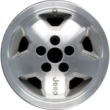 Jeep Cherokee Wheel Rim Machined Silver 1512 Stock Factory OEM Replacement