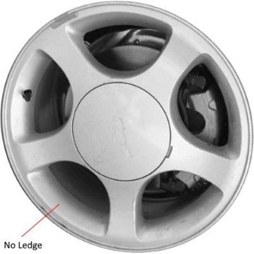 Ford Mustang Wheel Rim Machined Silver 3375 Stock Factory OEM Replacement
