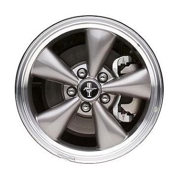 Ford Mustang Wheel Rim Machined Lip Black 3589 Stock Factory OEM Replacement