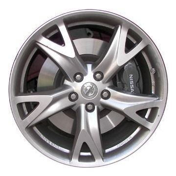 Nissan 370z Wheel Rim Hyper Silver 62525 (F) Stock Factory OEM Replacement