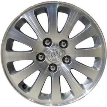 Buick Lucerne Wheel Rim Machined Silver 4013 Stock Factory OEM Replacement