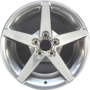 Chevrolet Corvette Wheel Rim Polished 5210 (R) Stock Factory OEM Replacement