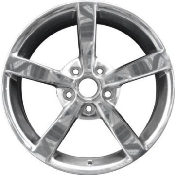 Chevrolet Corvette Wheel Rim Polished 5344 (R) Stock Factory OEM Replacement